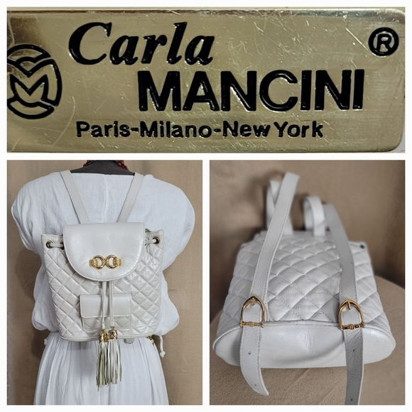 Leather quilted Bag - Picture 2 of 8